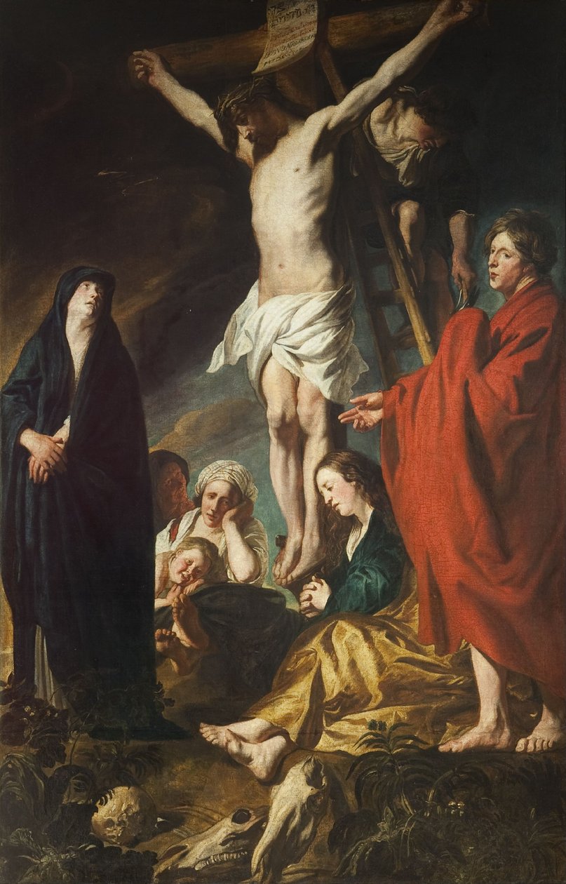 Le Christ sur la croix - Jacob Jordaens