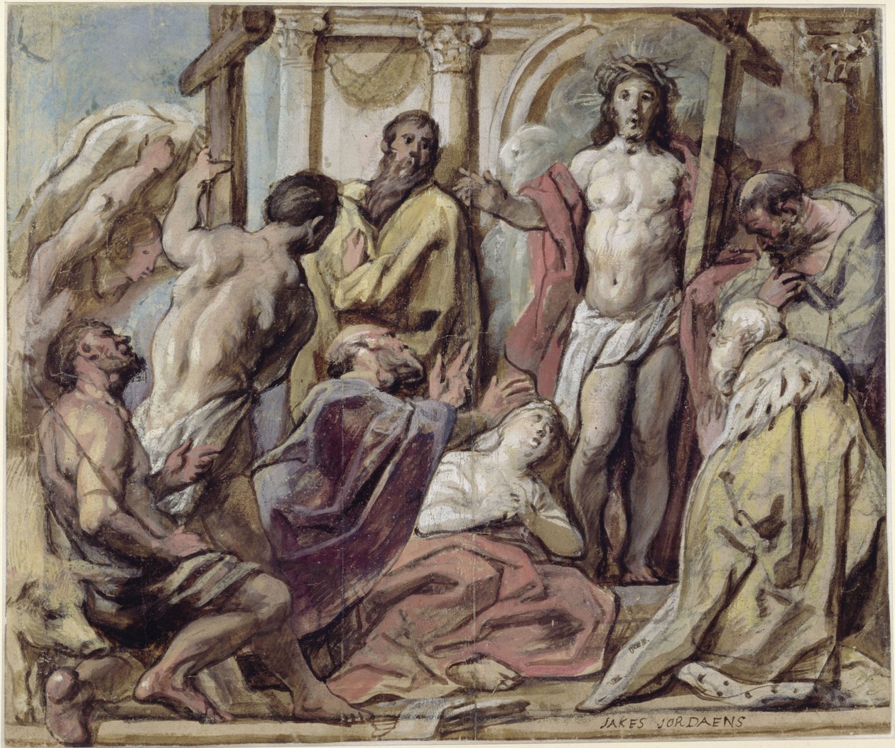Le Christ et les pécheurs repentants - Jacob Jordaens