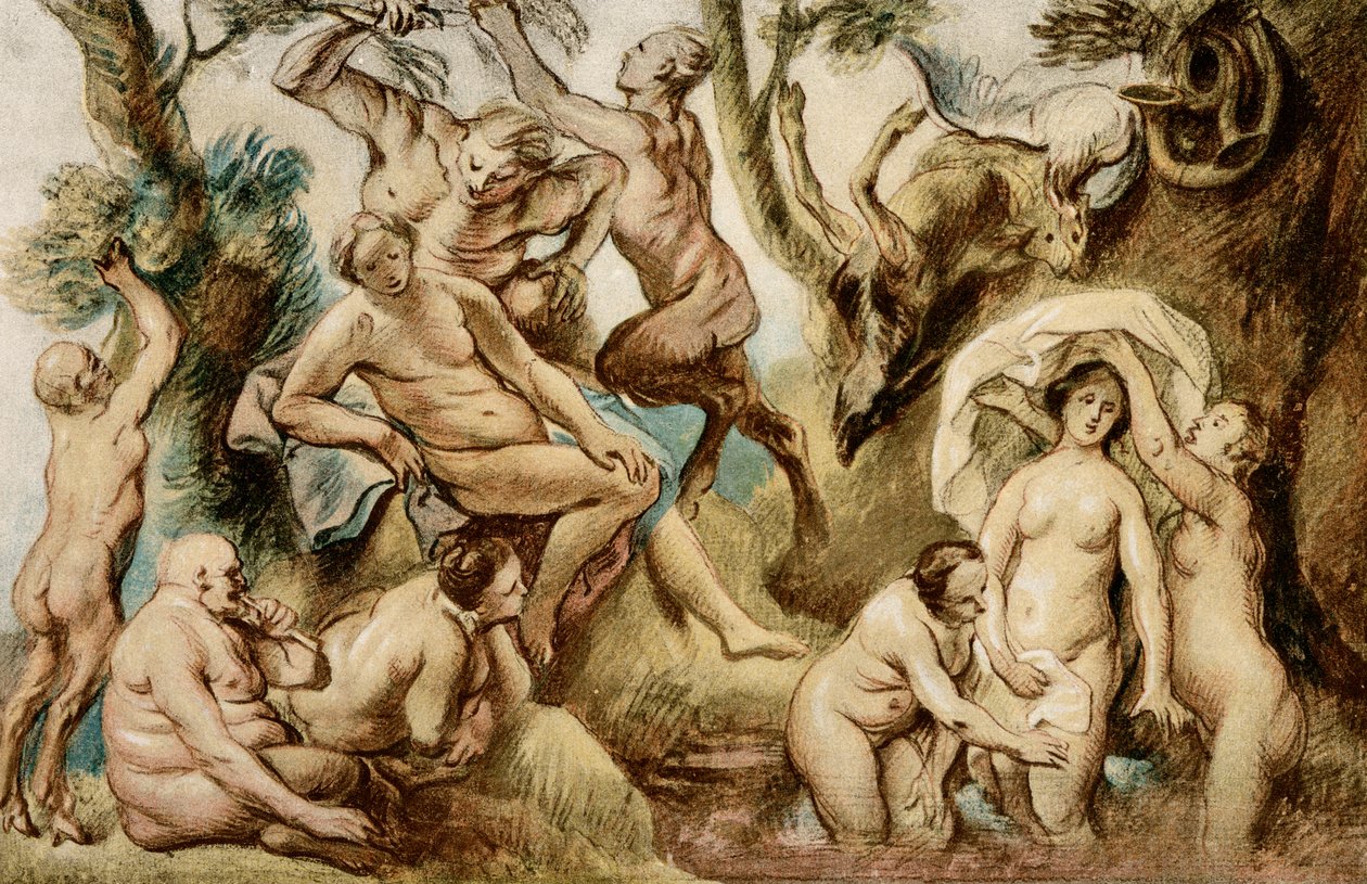 Diane au bain - Jacob Jordaens