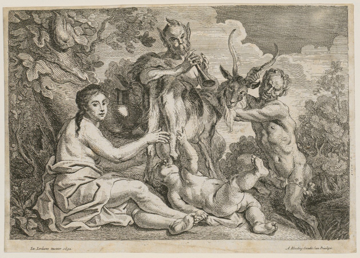 Jupiter nourri par la chèvre Amalthée - Jacob Jordaens