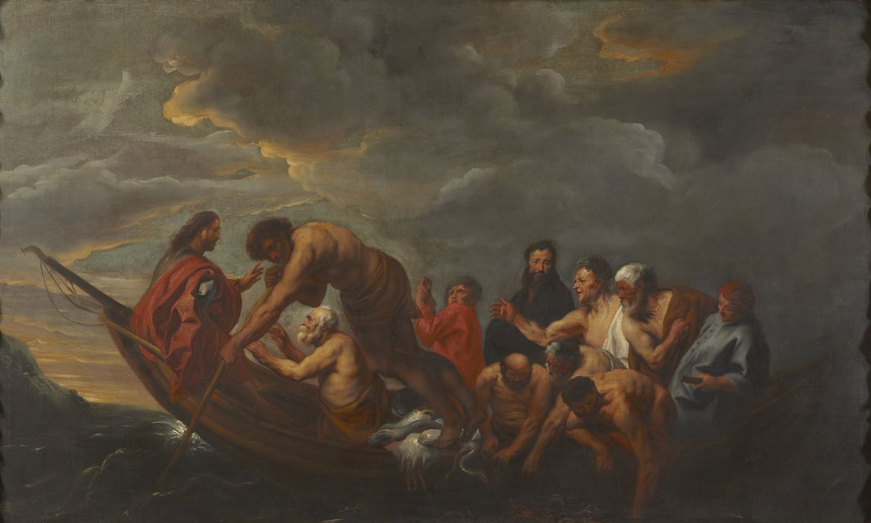 La pêche miraculeuse - Jacob Jordaens