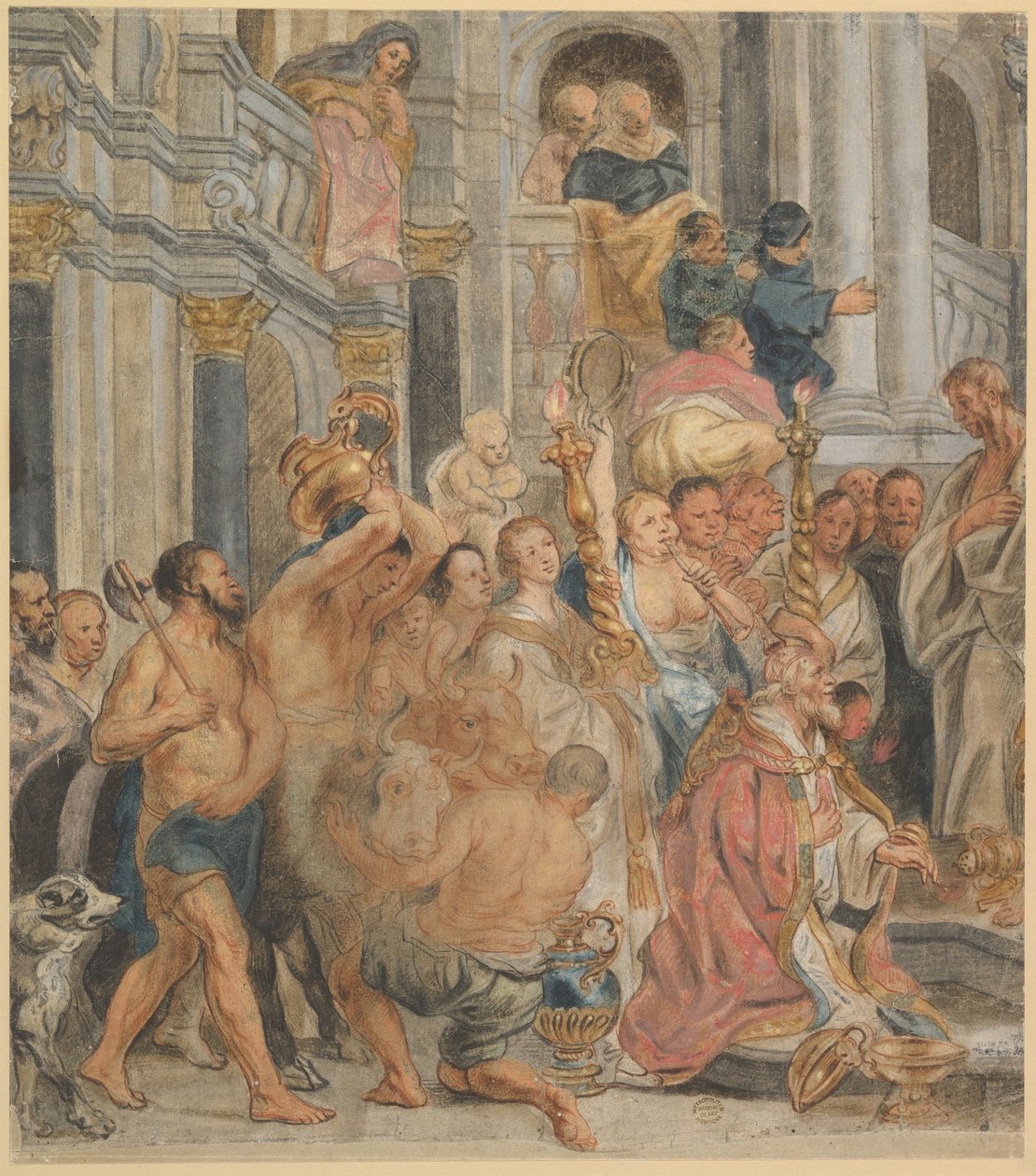 Saint Paul à Lystre - Jacob Jordaens
