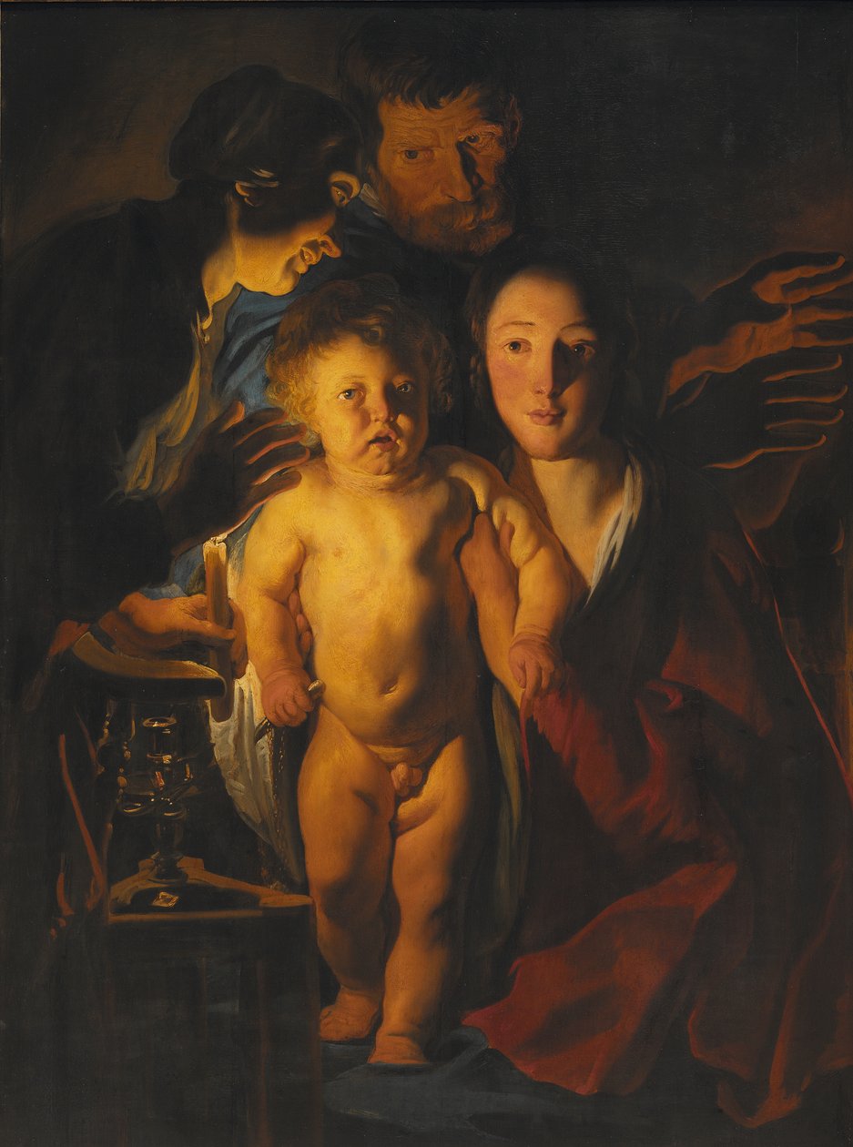 La Sainte Famille, vers 1621-2 - Jacob Jordaens