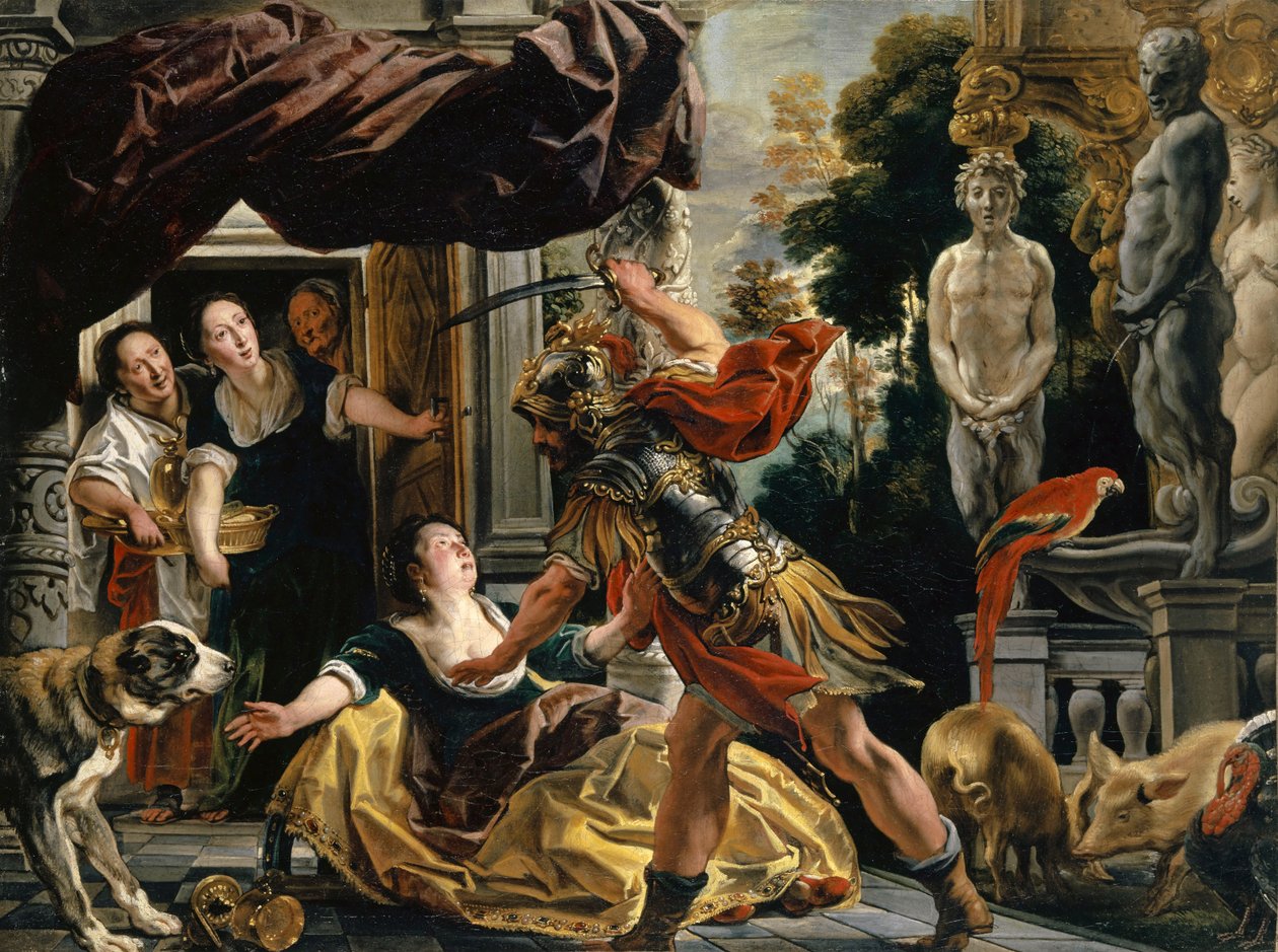 Ulysse et Circé - Jacob Jordaens
