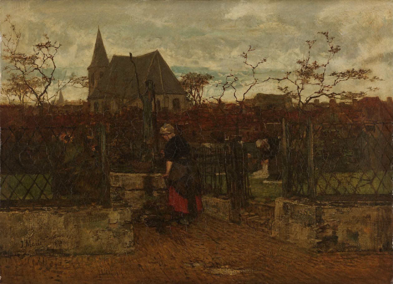 Un champ de blanchiment - Jacob Maris