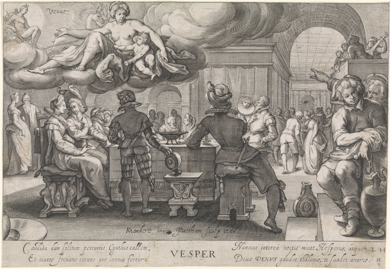 Soir (Vesper) - Jacob Matham