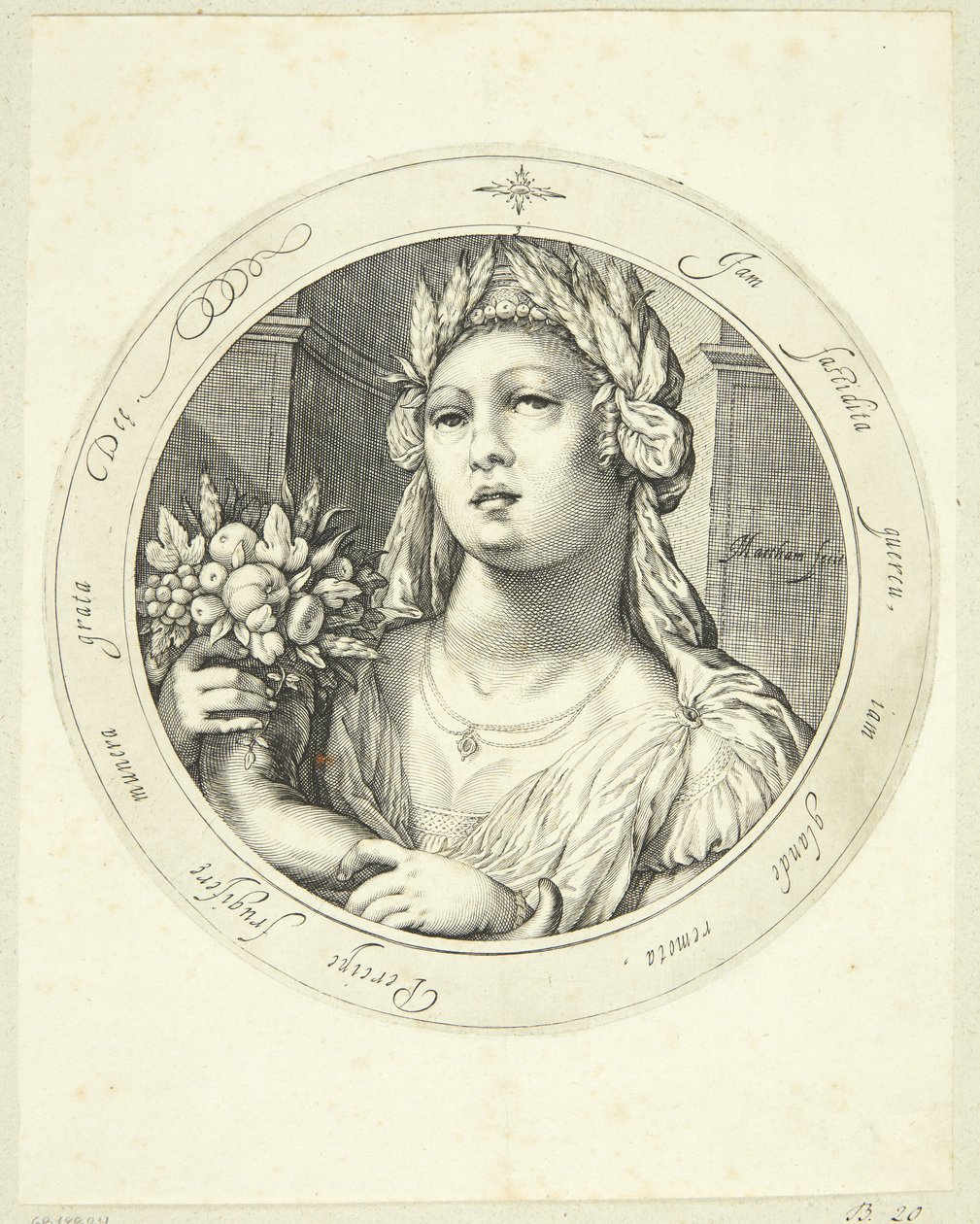 Cérès - Jacob Matham