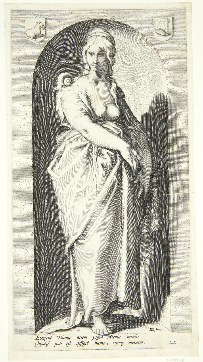 Paresse - Jacob Matham