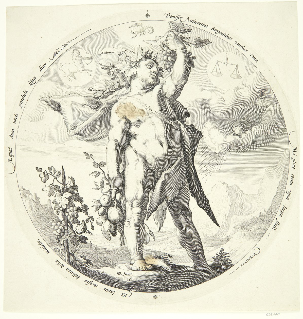 Automne - Jacob Matham