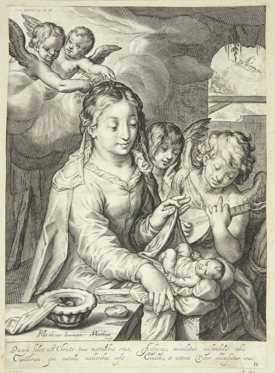La Vierge Marie avec l