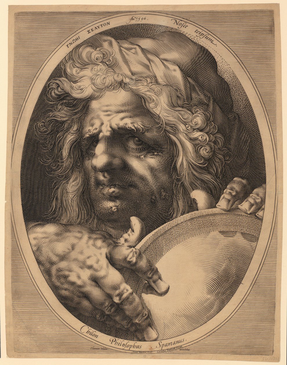 Paysage représentant la parabole du semeur - Jacob Matham