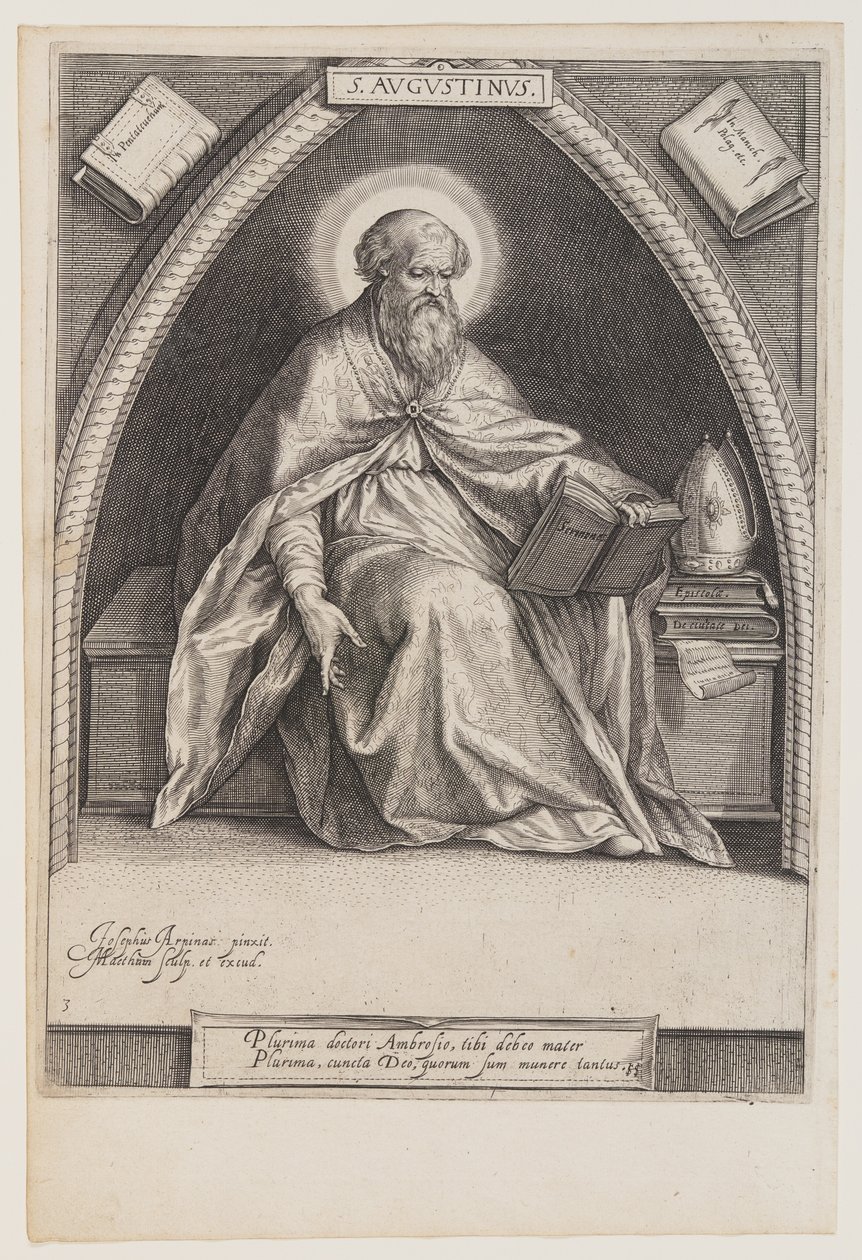 Saint Augustin, extrait des Pères de l