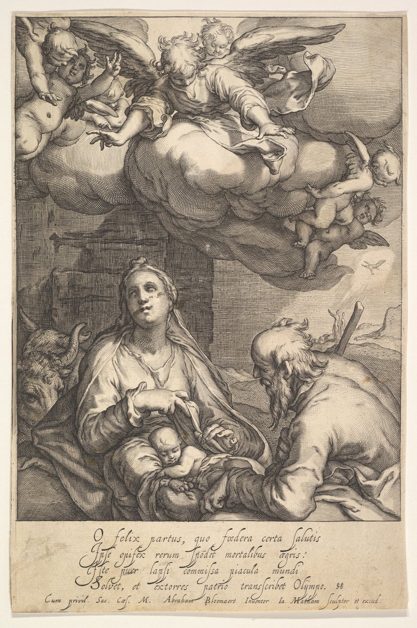 La Nativité - Jacob Matham