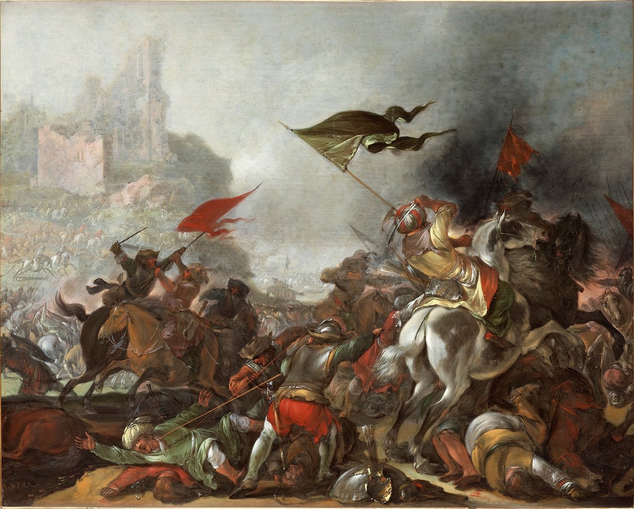 La guerre turque - Jacob Matthias Weyer
