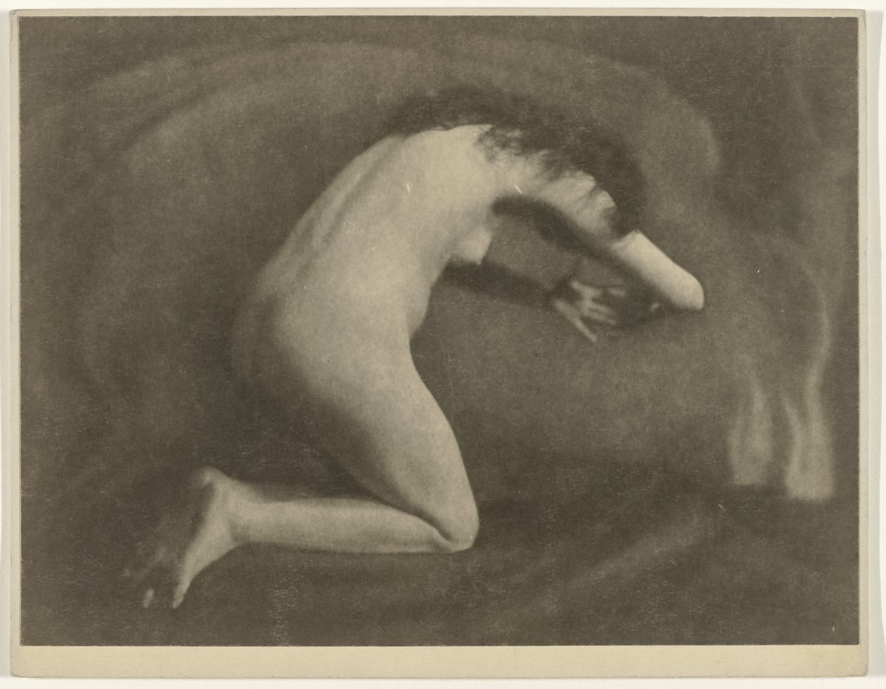 Femme nue agenouillée - Jacob Merkelbach