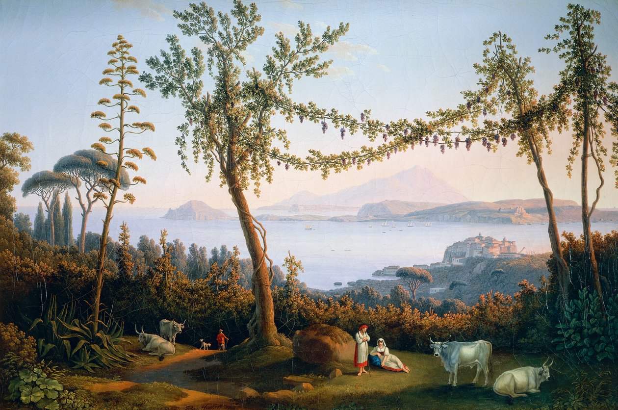 Le golfe de Pouzzoles - Jacob-Philippe Hackert