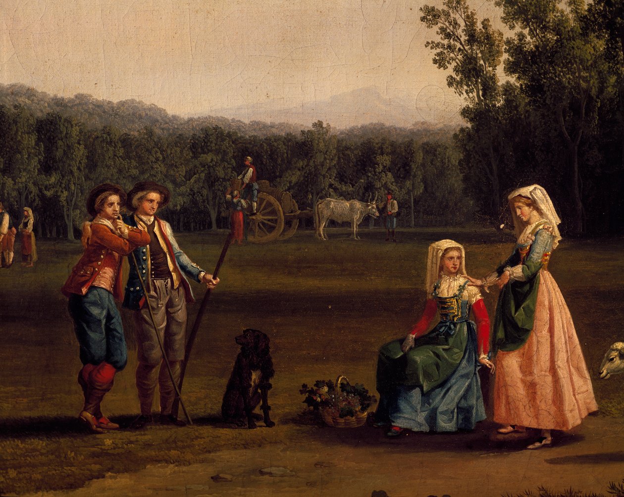 Voyage aux domaines royaux de Caserte - Jacob Philippe Hackert