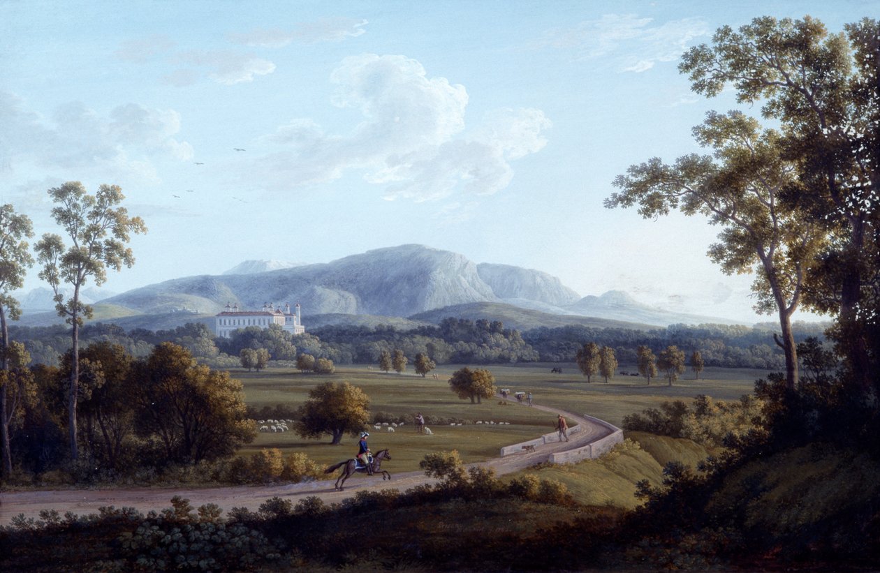 Vue de Persano - Jacob-Philippe Hackert