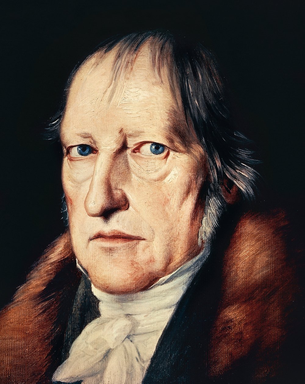 Portrait de Georg Wilhelm Friedrich Hegel - Jacob Schlesinger