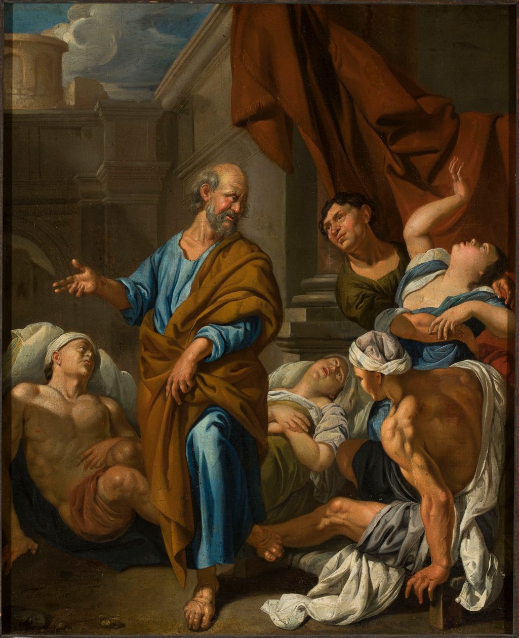 Saint Pierre guérissant les malades - Jacob Toorenvliet