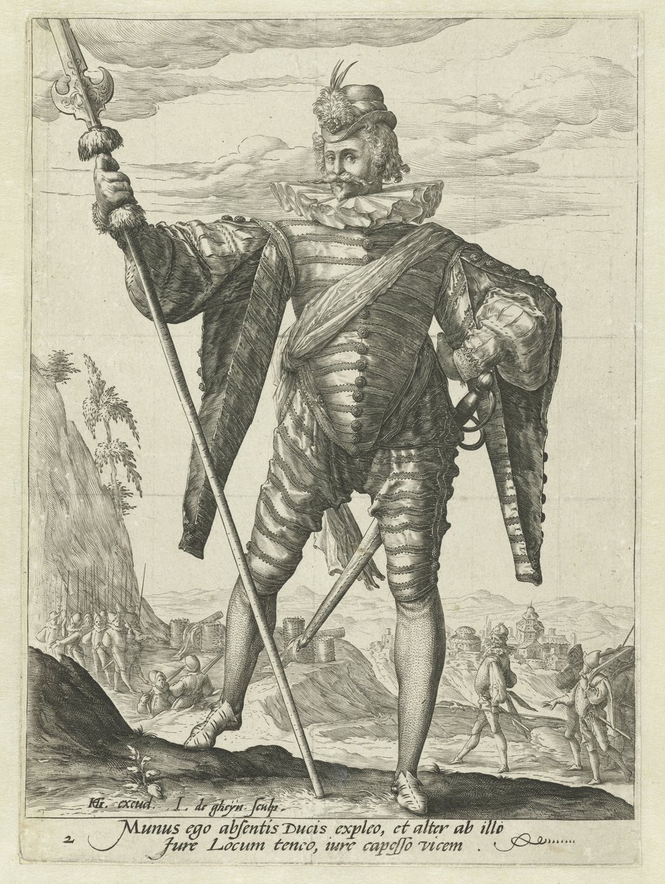 Lieutenant-colonel - Jacob de Gheyn (II)