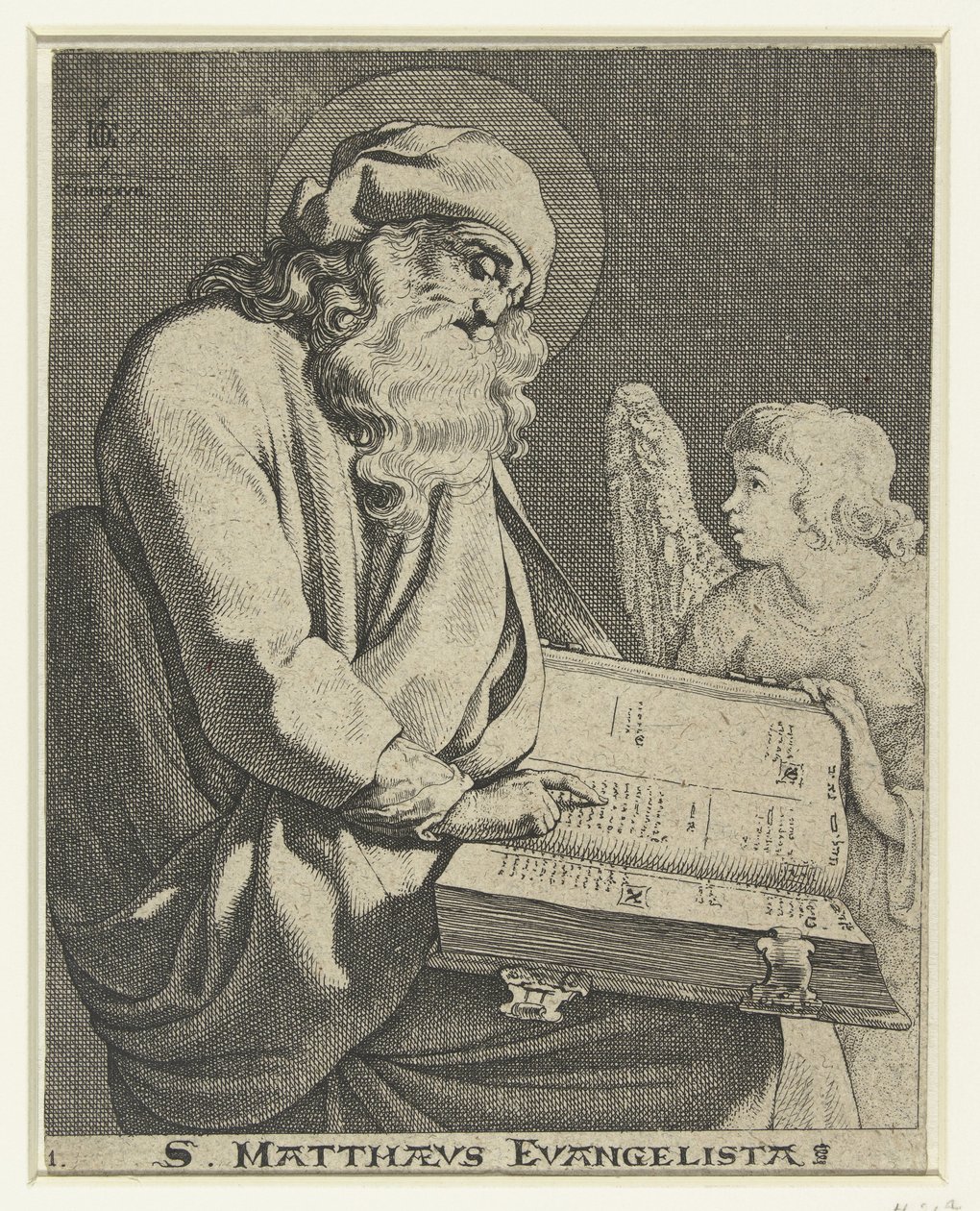 Évangéliste Matthieu - Jacob de Gheyn (III)