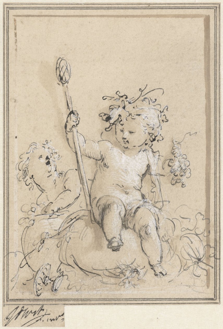Allégorie sur la viticulture - Jacob de Wit