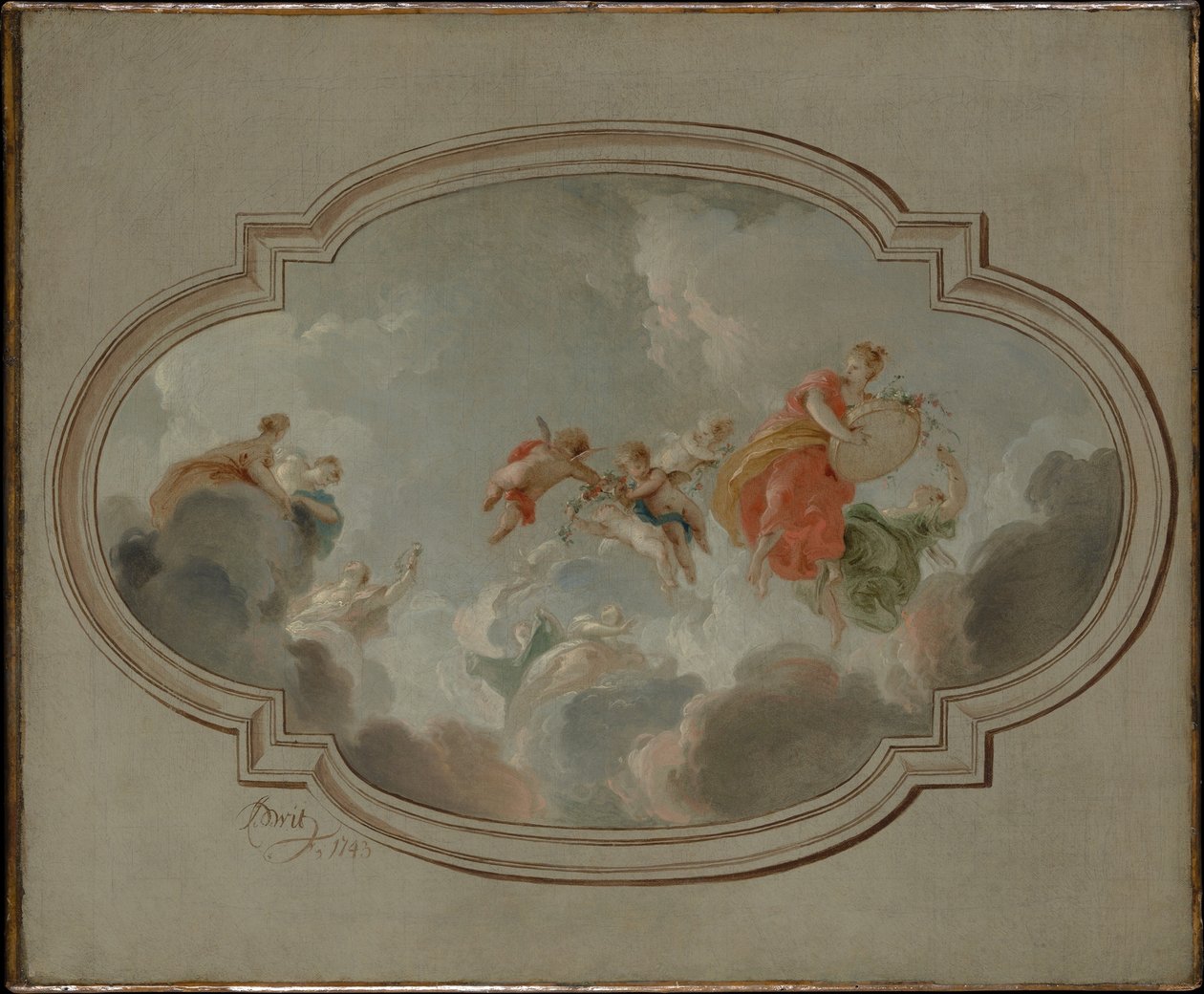 Flore et Zéphyr - Jacob de Wit