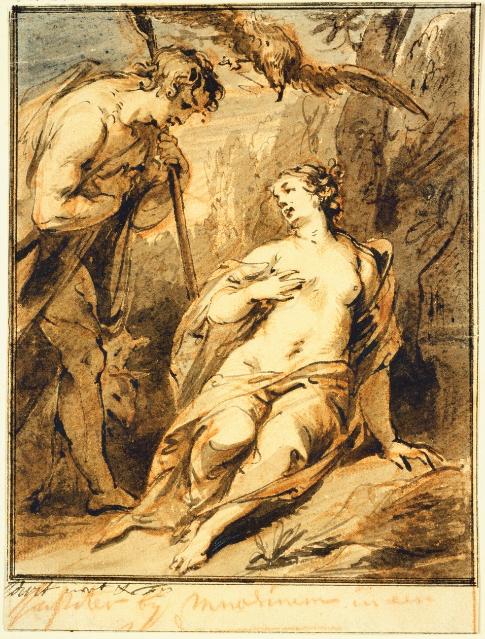 Jupiter und Mnemosyne - Jacob de Wit