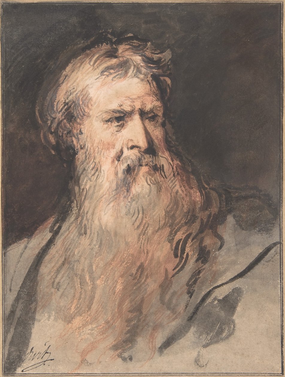 Étude pour la figure de Moïse - Jacob de Wit