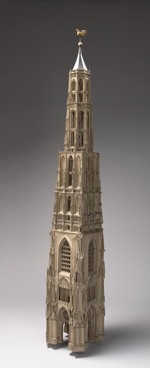 Maquette de la tour inachevée de la Nieuwe Kerk - Jacob van Campen
