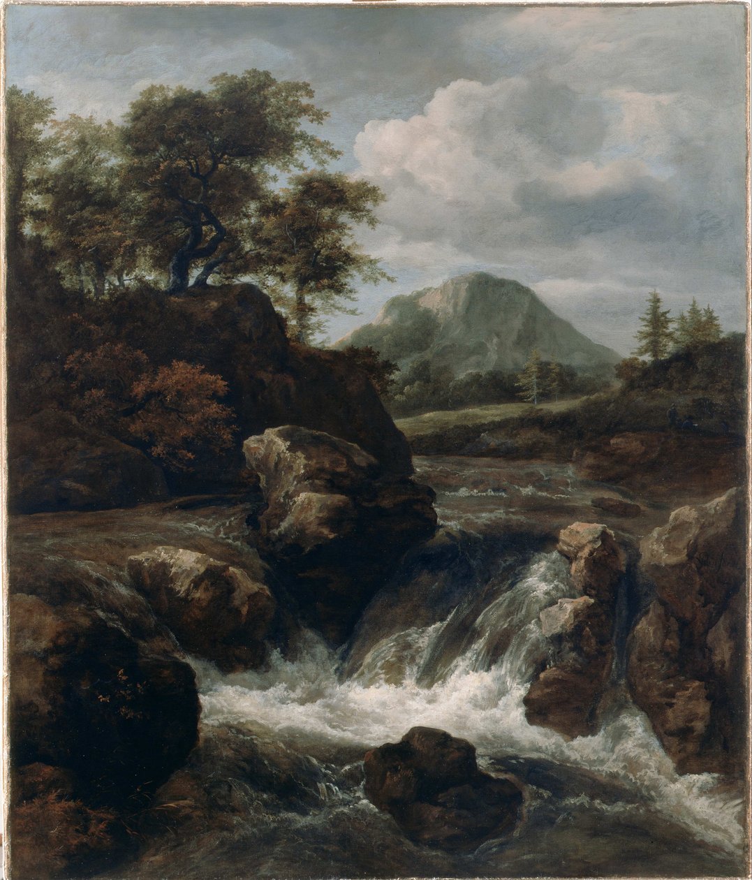 Une cascade - Jacob van Ruisdael