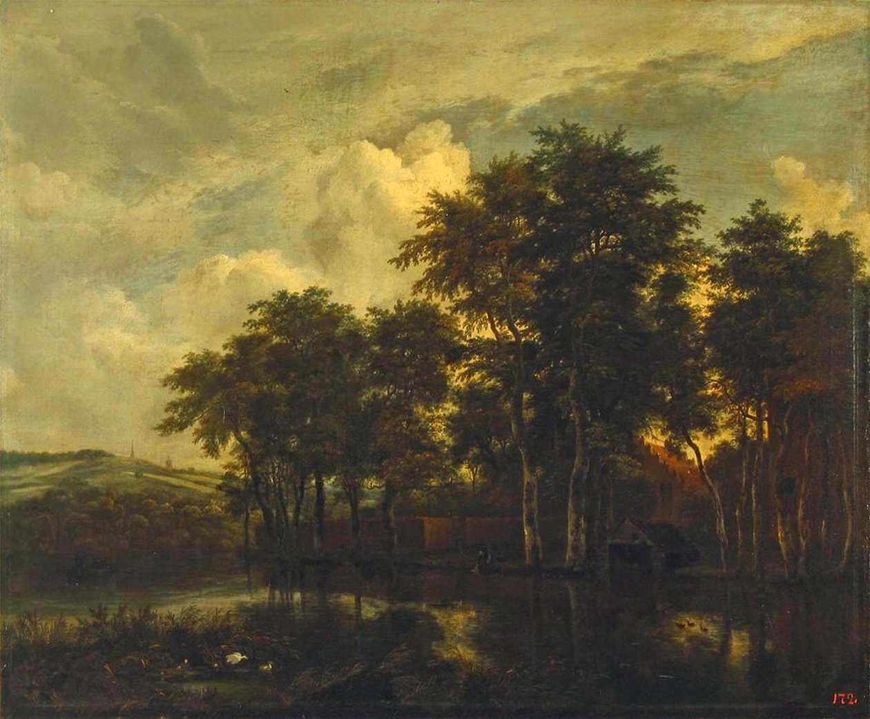 Ferme - Jacob van Ruisdael