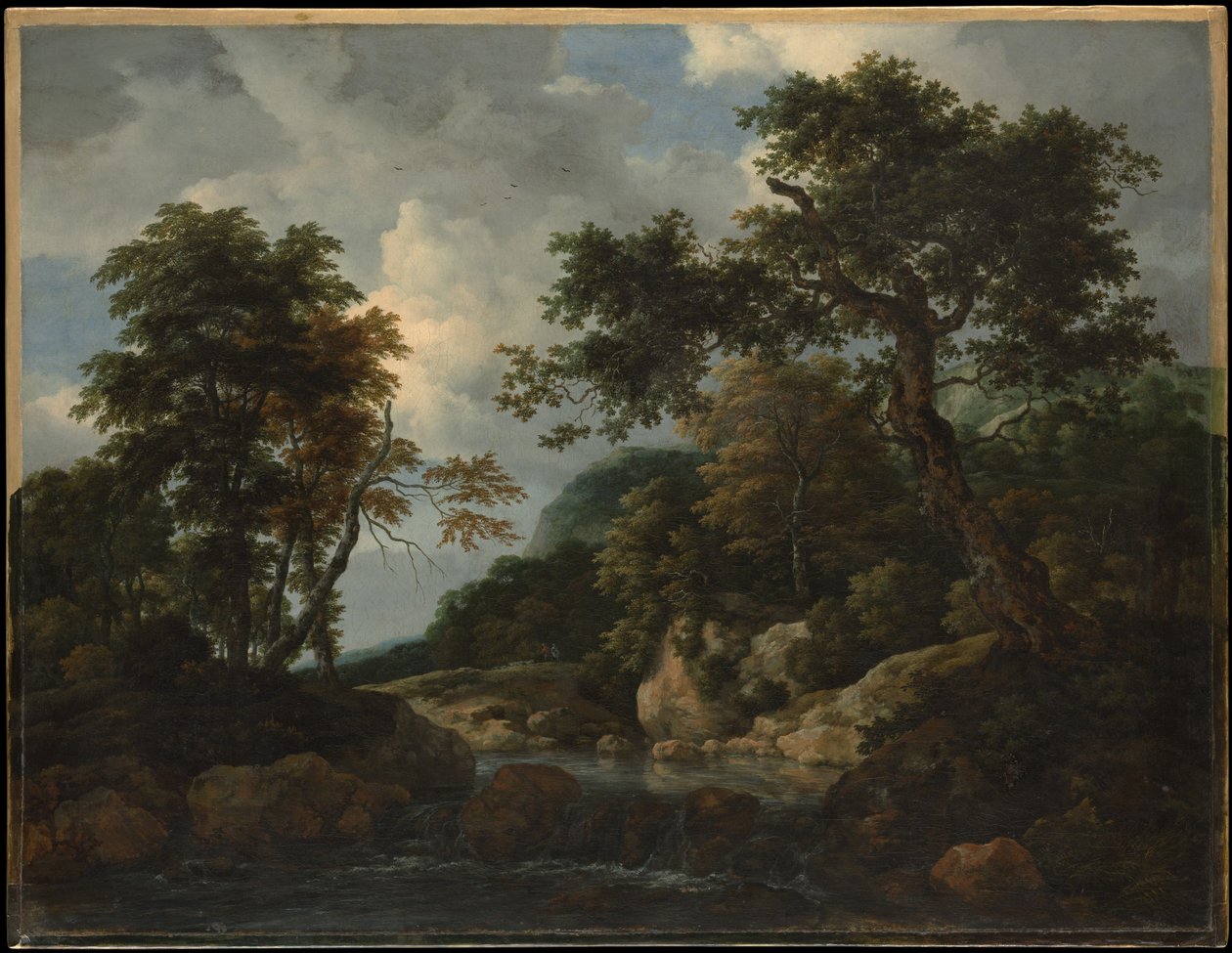 Le ruisseau forestier - Jacob van Ruisdael