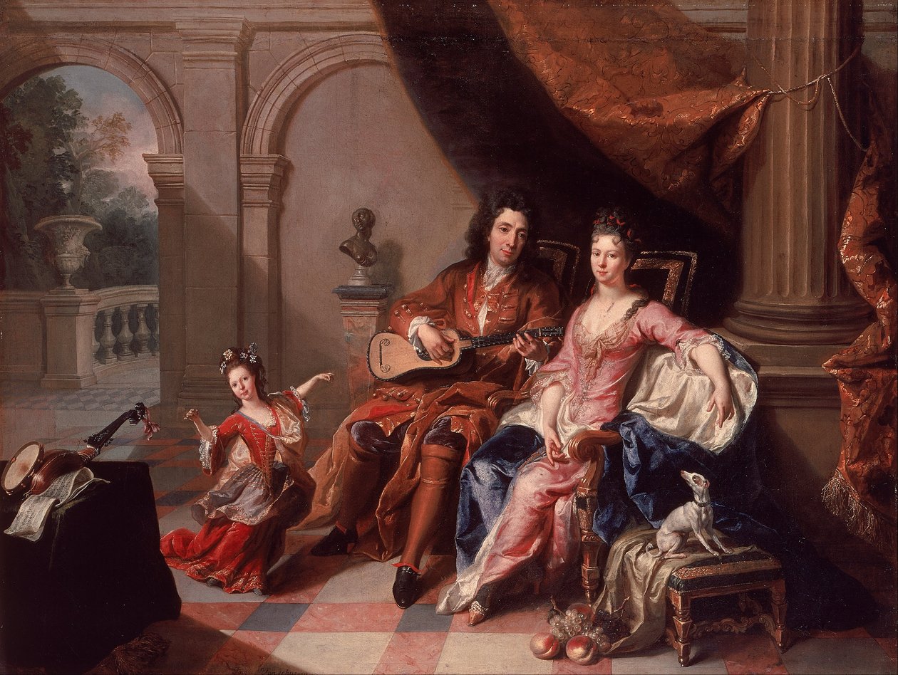 Le joueur de guitare - Jacob van Schuppen