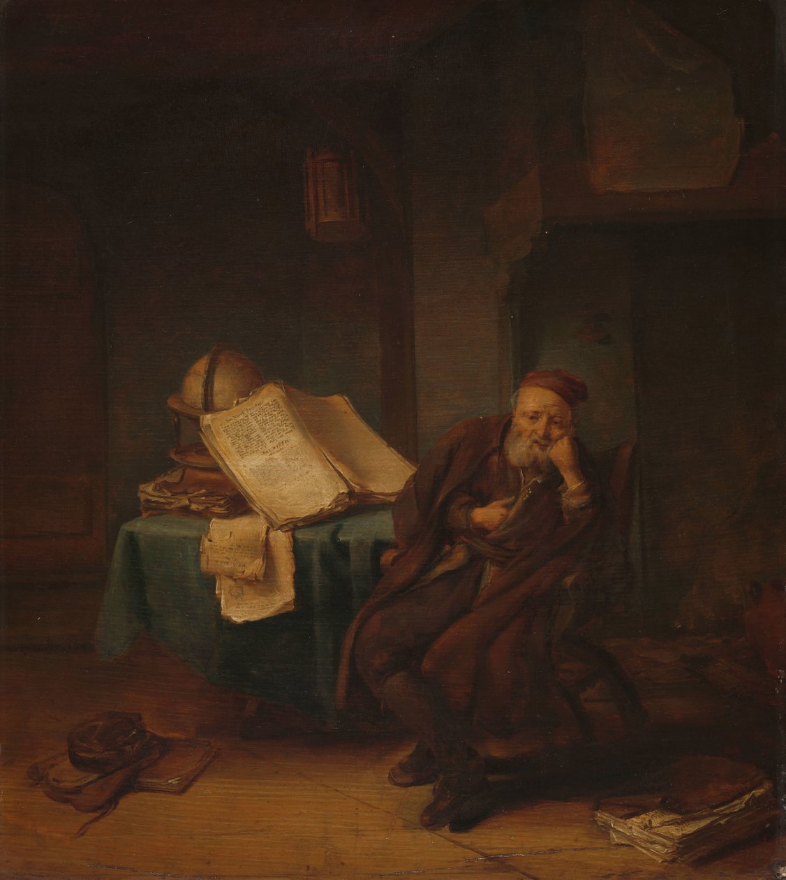 Philosophe dans son étude - Jacob van Spreeuwen