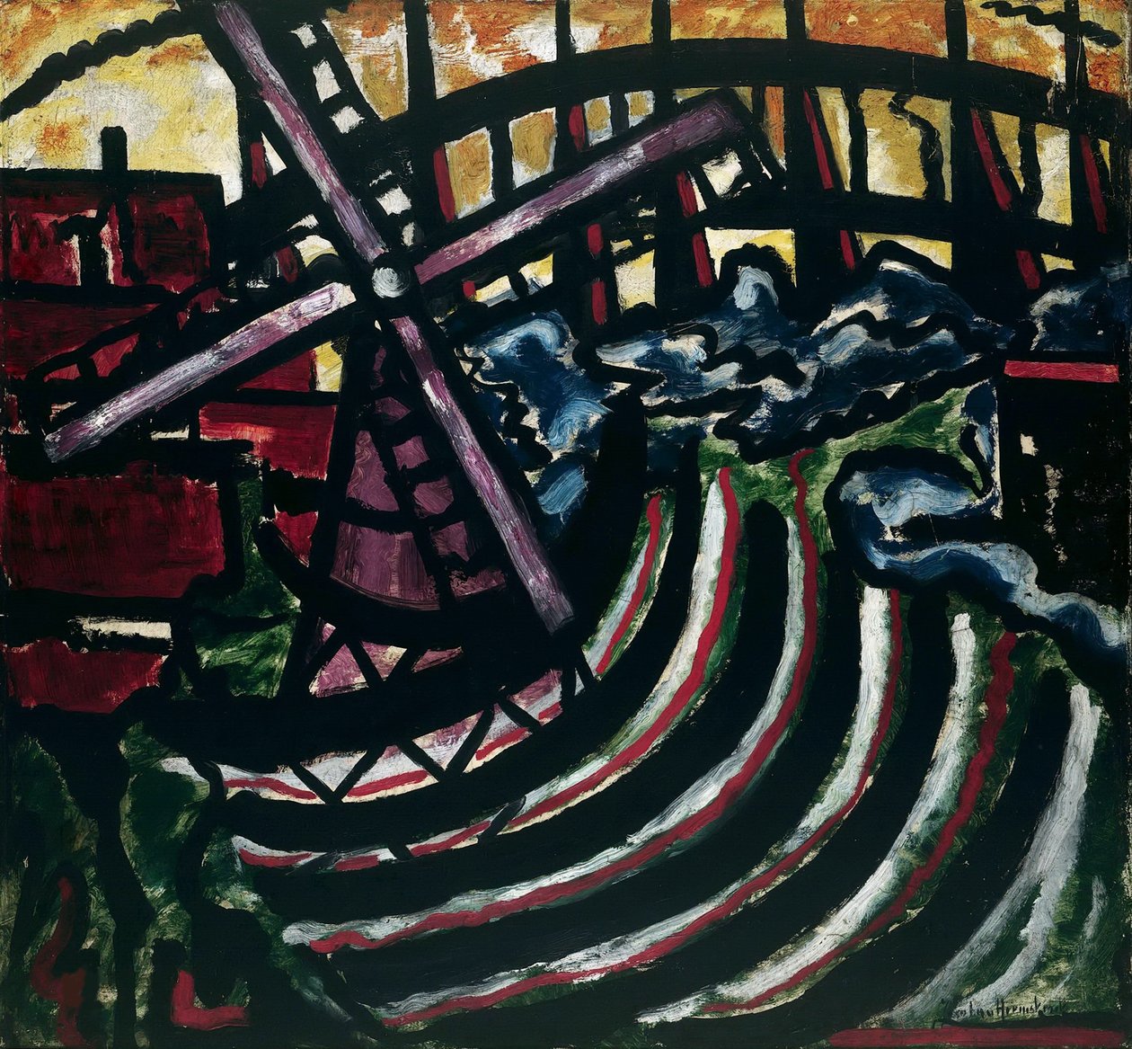 Le moulin hollandais, 1916 - Jacoba Berendina van Heemskerck van Beest