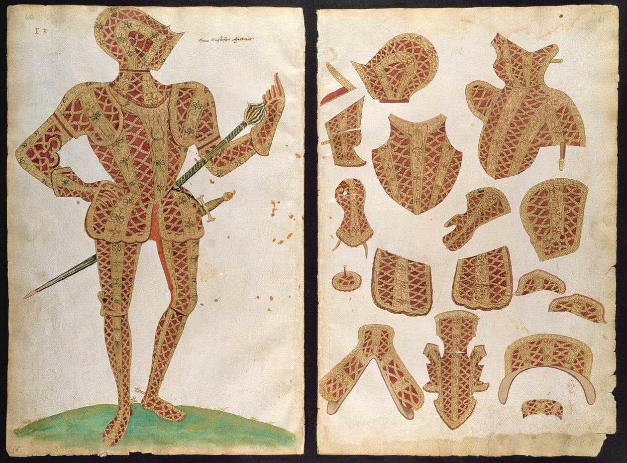 Armure pour Sir Christopher Hatton, 1589 - Jacobe Halder