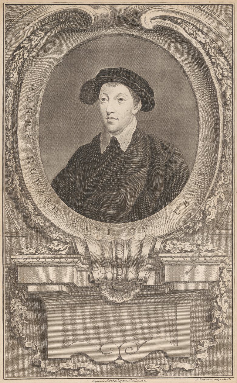 Henry Howard, comte de Surrey - Jacobus Houbraken