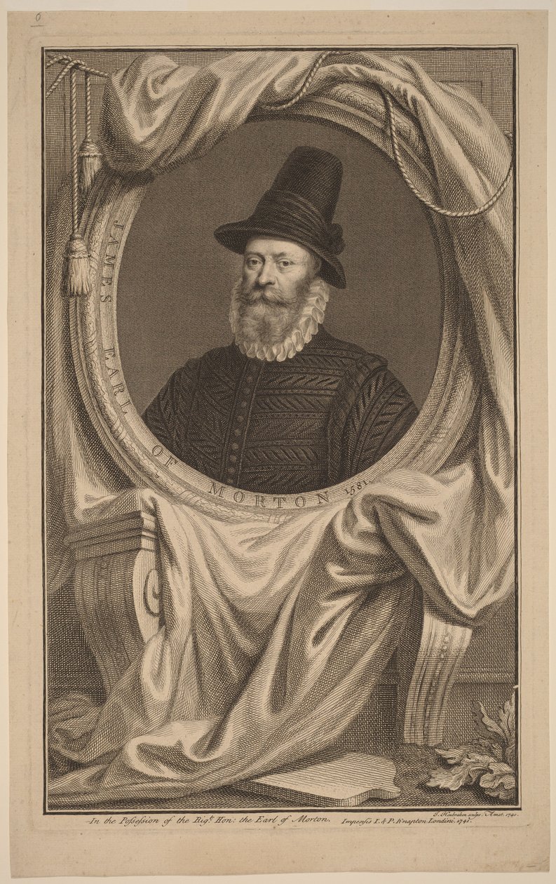 James, comte de Morton - Jacobus Houbraken