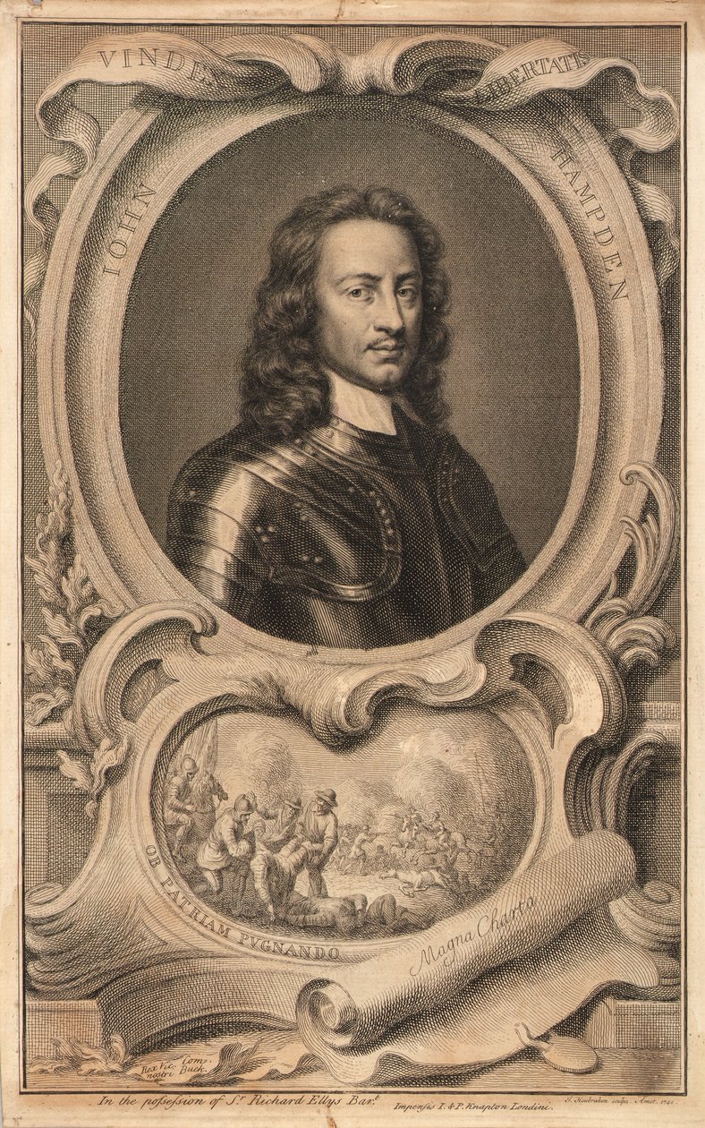 John Hampden - Jacobus Houbraken