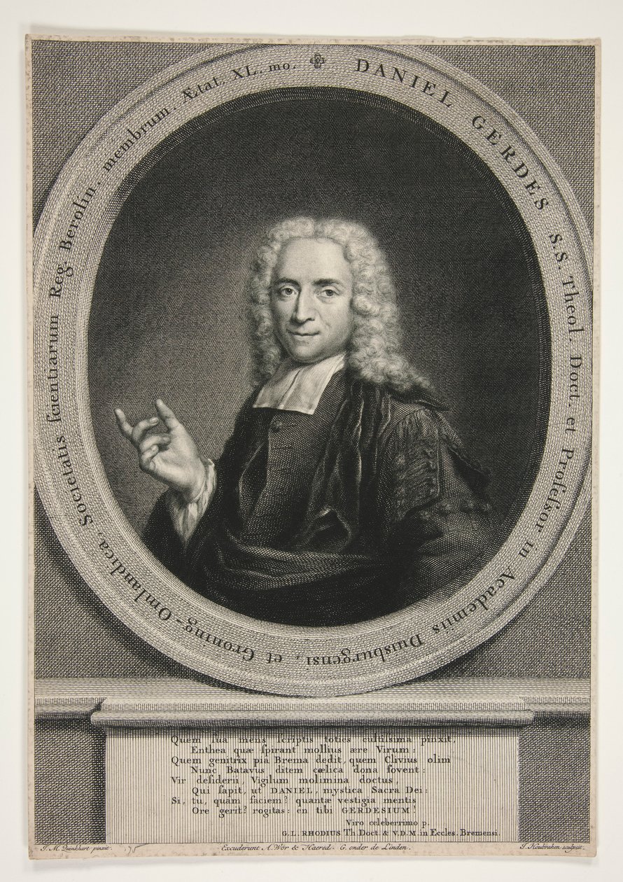 Portrait de Daniel Gerdes, d