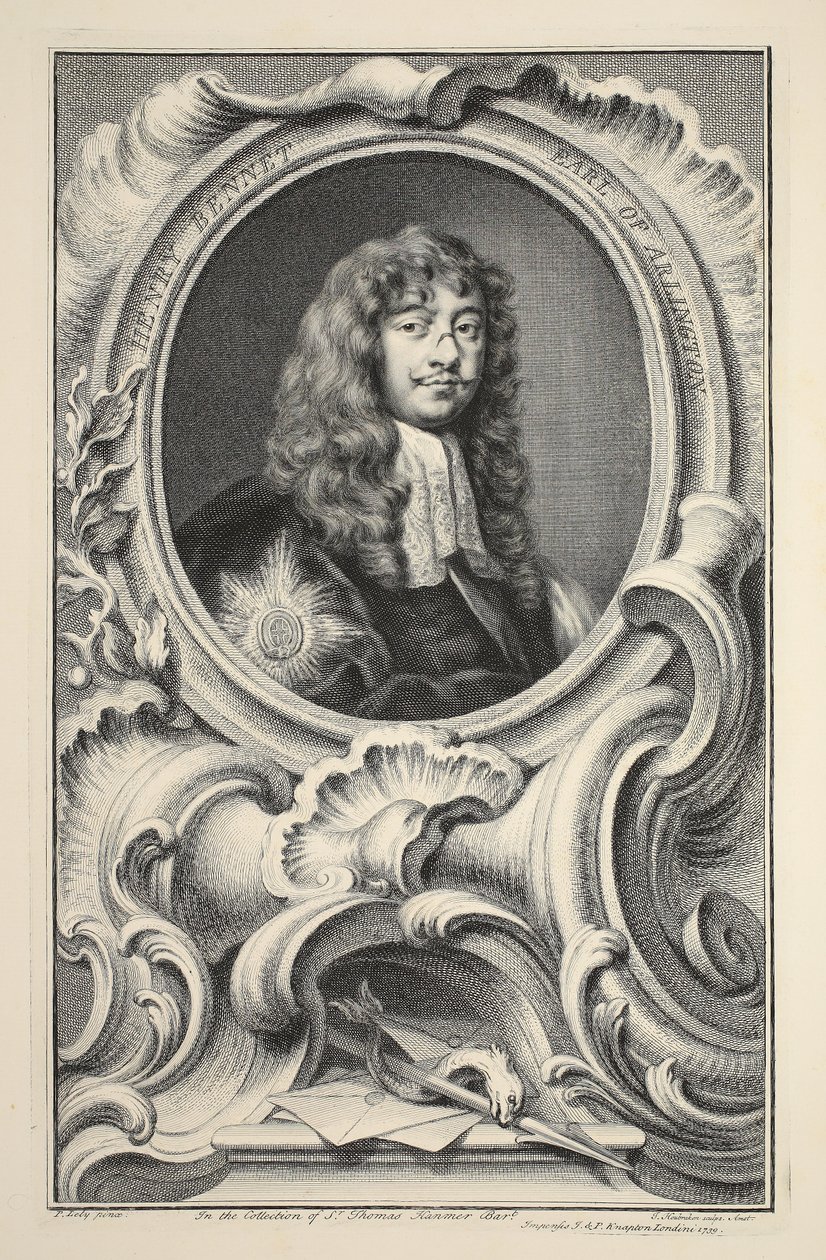 Portrait de Henry Bennet, comte d