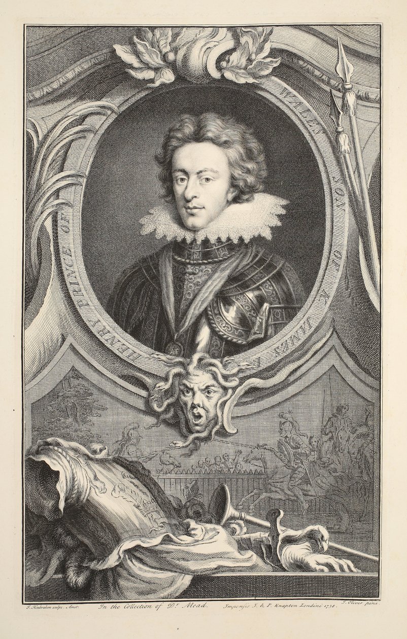 Portrait de Henry, Prince de Galles, illustration de 