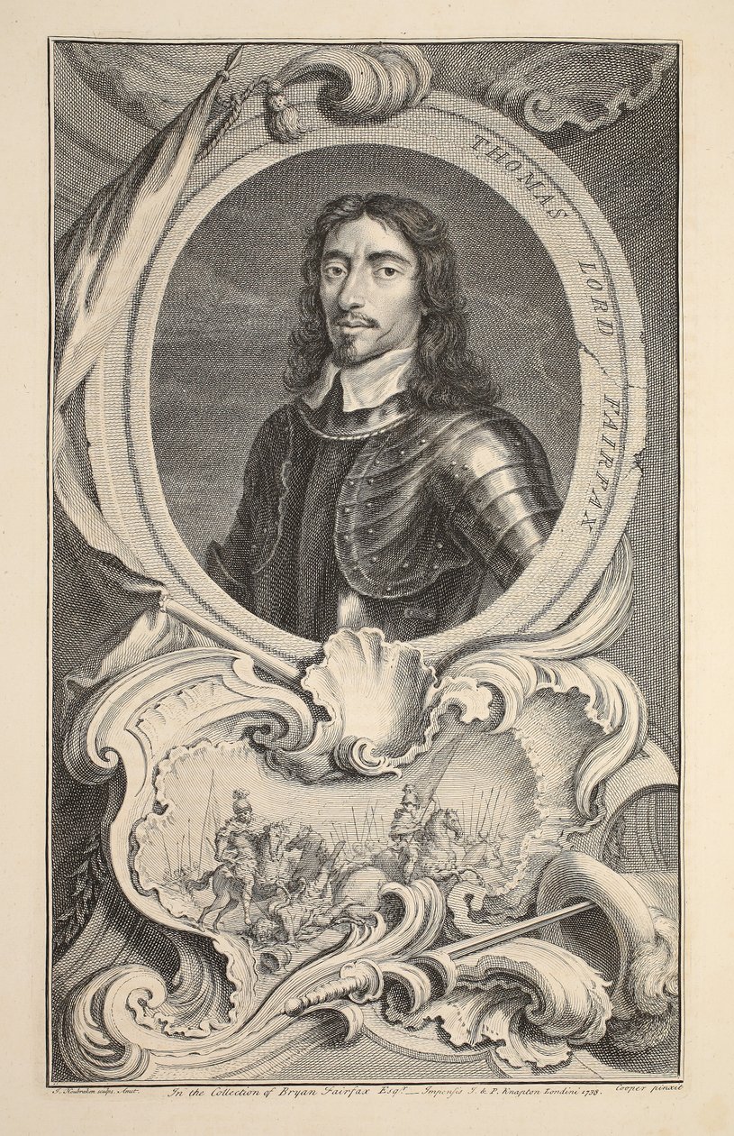 Portrait de Thomas, Lord Fairfax, illustration de 