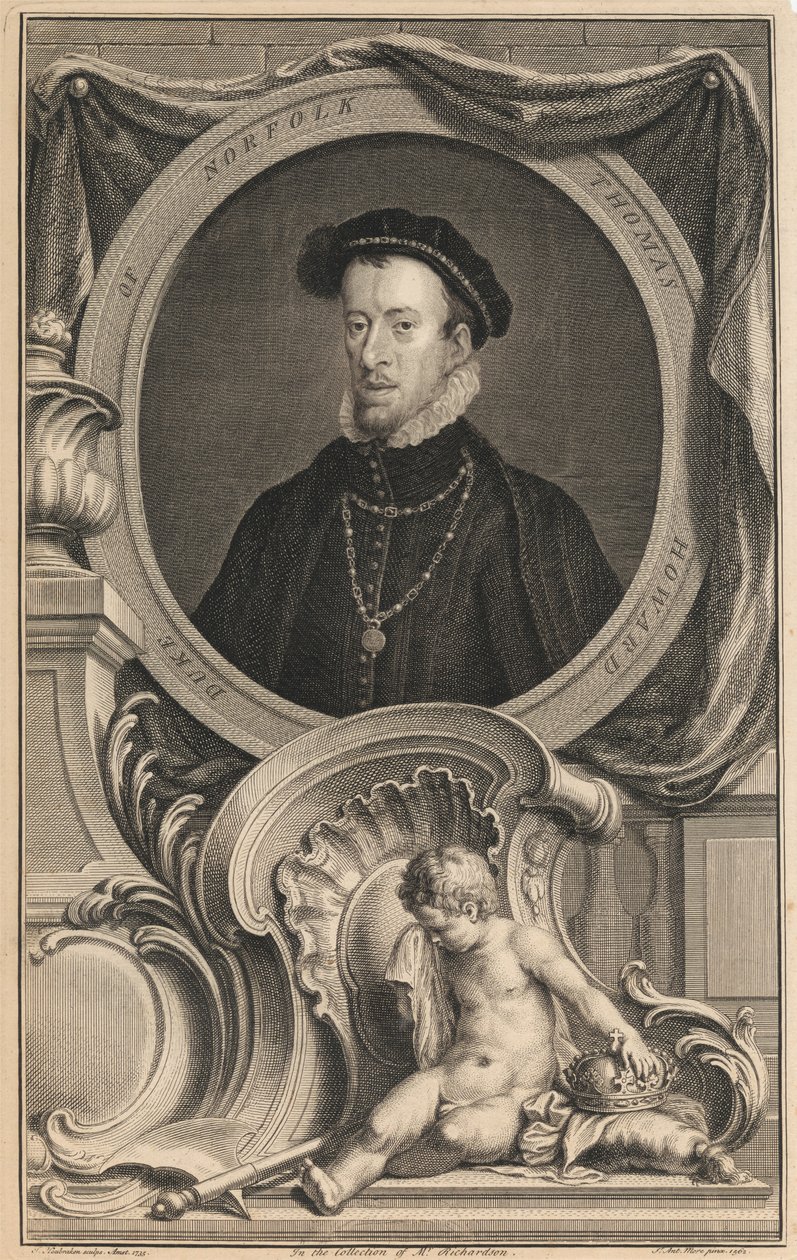 Thomas Howard, duc de Norfolk - Jacobus Houbraken