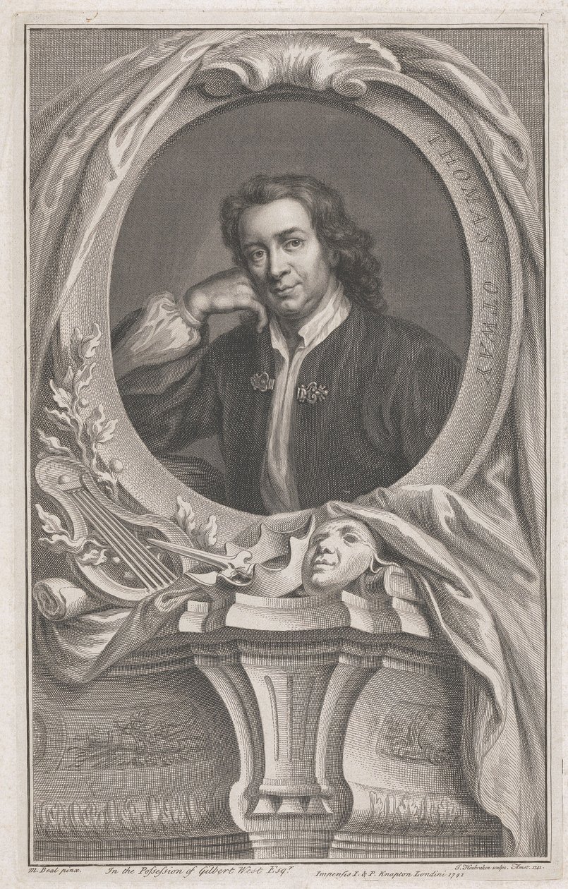 Thomas Otway - Jacobus Houbraken