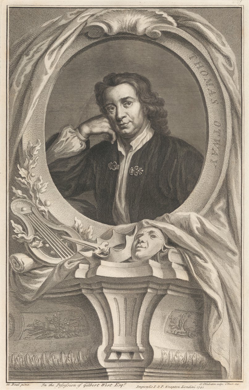Thomas Otway - Jacobus Houbraken