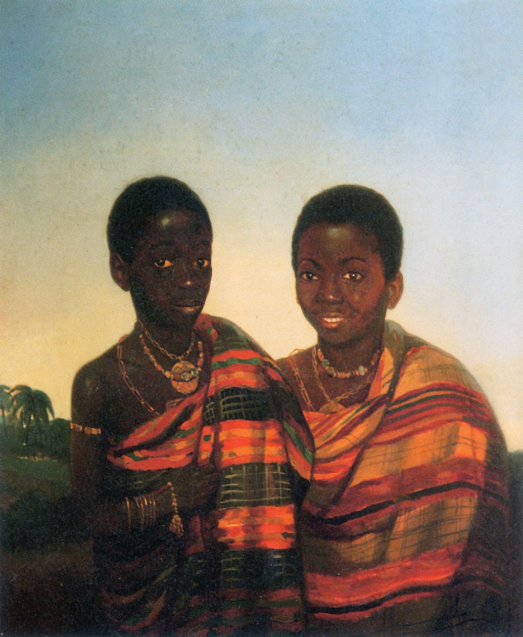 Aquasi Boachi et Quamin Poko par JL Cornet - Jacobus Ludovicus Cornet