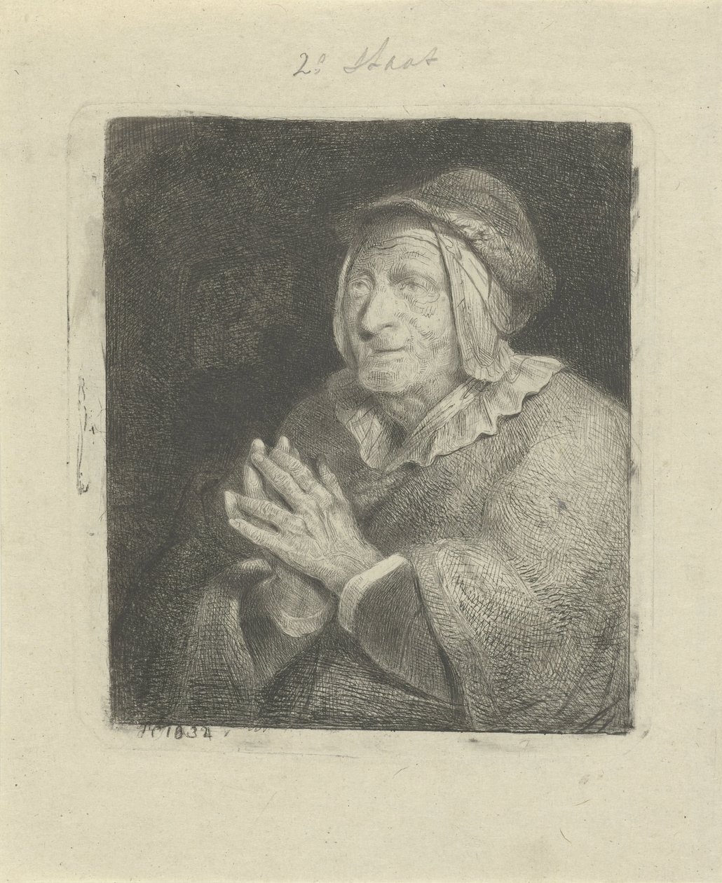 Vieille femme - Jacobus Ludovicus Cornet